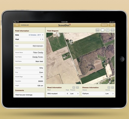 ScoutDoc Field Scouting App Adds GPS Mapping