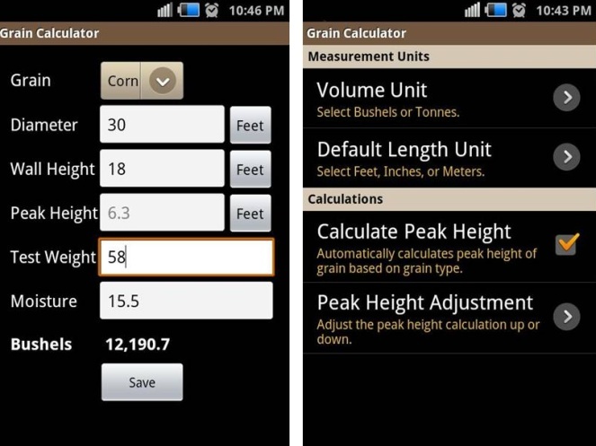 Grain Calculator