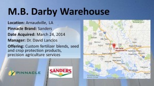 Pinnacle Acquires M.B. Darby Warehouse