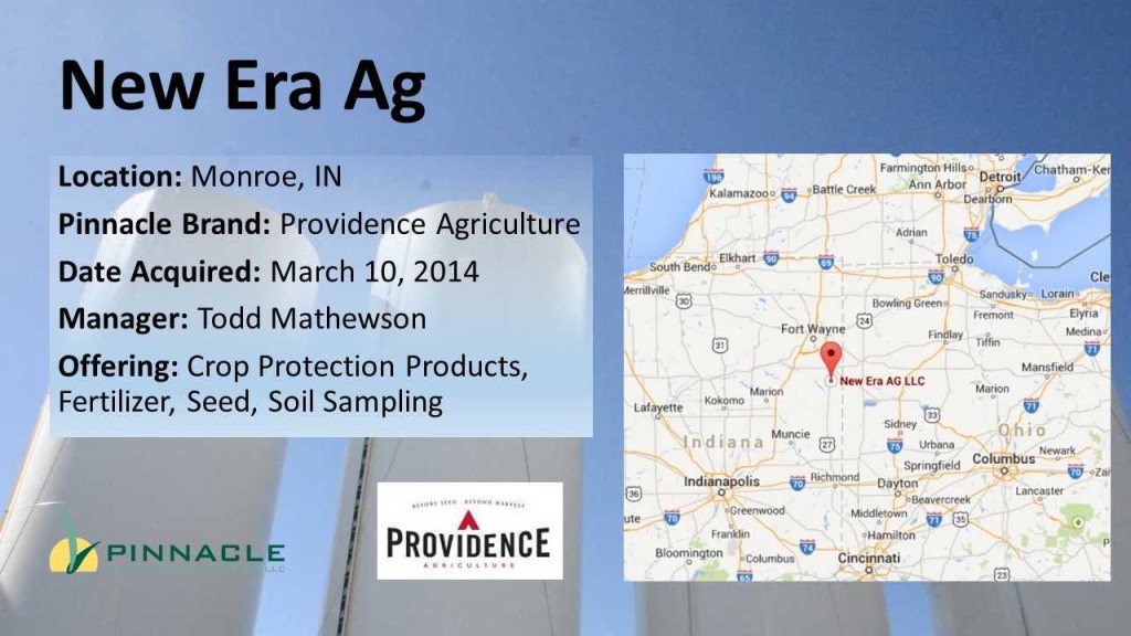 Pinnacle Acquires New Era Ag