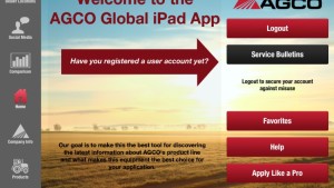 AGCO Launches Global iPad App
