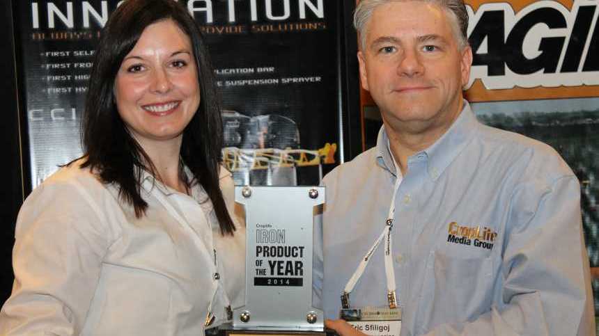 Hagie Wins 2014 CropLife IRON Product Of The Year Award