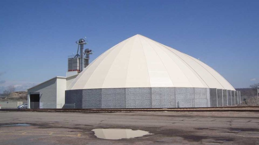Kinder Morgan Expands Its Storage With A New Dome Barrel Structure
