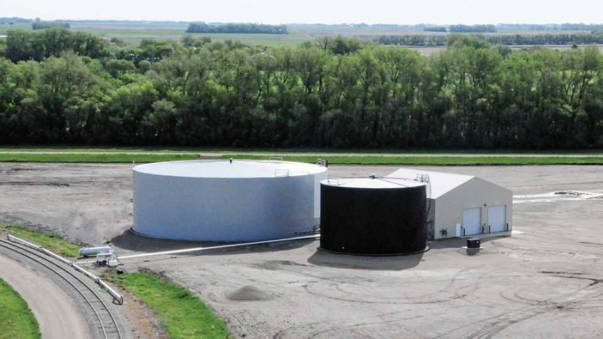 Heartland Tank Protects Fertilizer From Extreme Cold At The Arthur Companies