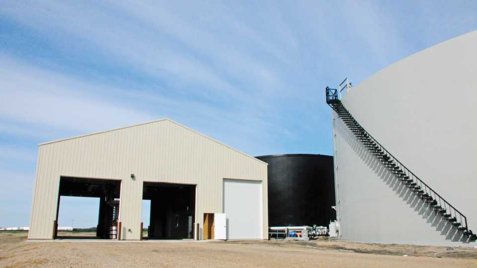 Heartland Tank Protects Fertilizer From Extreme Cold At The Arthur