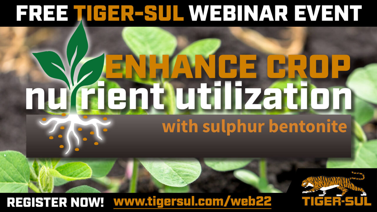 Enhance Crop Nutrient Utilization – Free Webinar