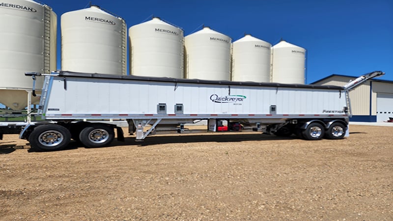 Coming Fall 2023 – All New Quickveyor QVP38′ (38′ Prestige) Fertilizer Tender Trailer