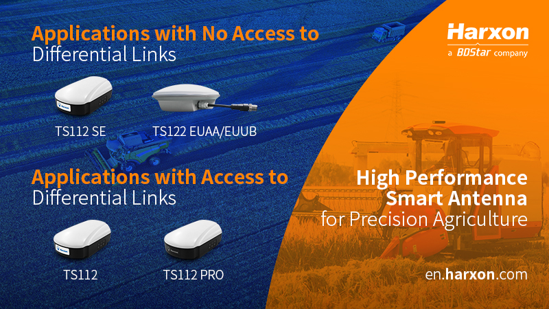 Harxon High Performance GNSS Solution for precision agriculture