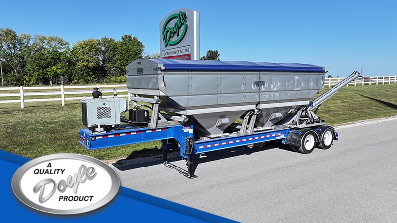 2BIN 24FT Rear & Side Unload