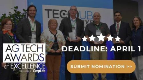 CropLife® Ag Tech Awards of Excellence – Nominations Now Open!